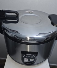 Prince Commercial Stainless Steel Large Rice Cooker 5.6L