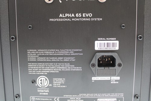 Focal Alpha 65 Evo 6,5 pulgadas Powered Studio - Imagen 8 de 10