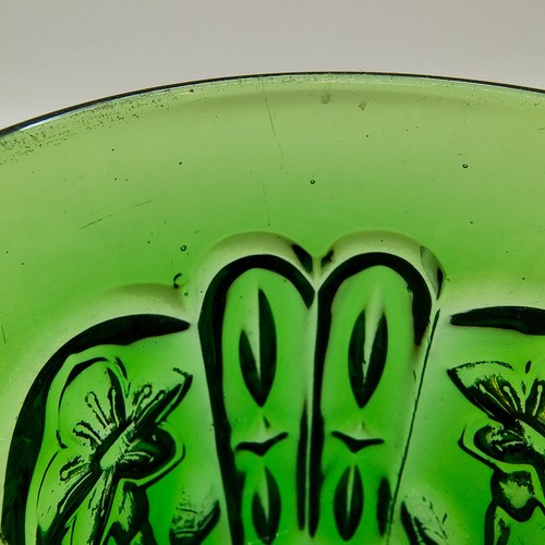 1893 EAPG Greensburg Glass Company Florida Sunken Primrose Emerald Green Tumbler - Picture 15 of 21