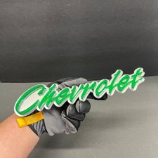 Custom Laser Cut Acrylic Emblem Badge for Car  MultiColor Personalized Name