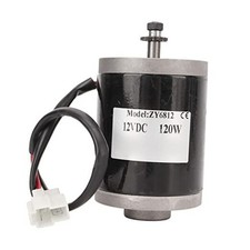  12V Brushed Motor, 120W High Speed Small Size Motor Brush Electric Scooter 