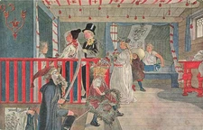 Carl Larsson, Albert Bonniers, Namnsdag Pa Harbret, Day of Celebration, Wedding