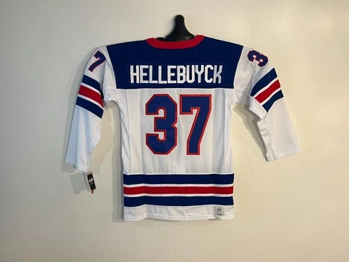 Connor Hellebuyck #37 USA Hockey Jersey 2026 Olympics White New STITCHED Size XL - product listing photo