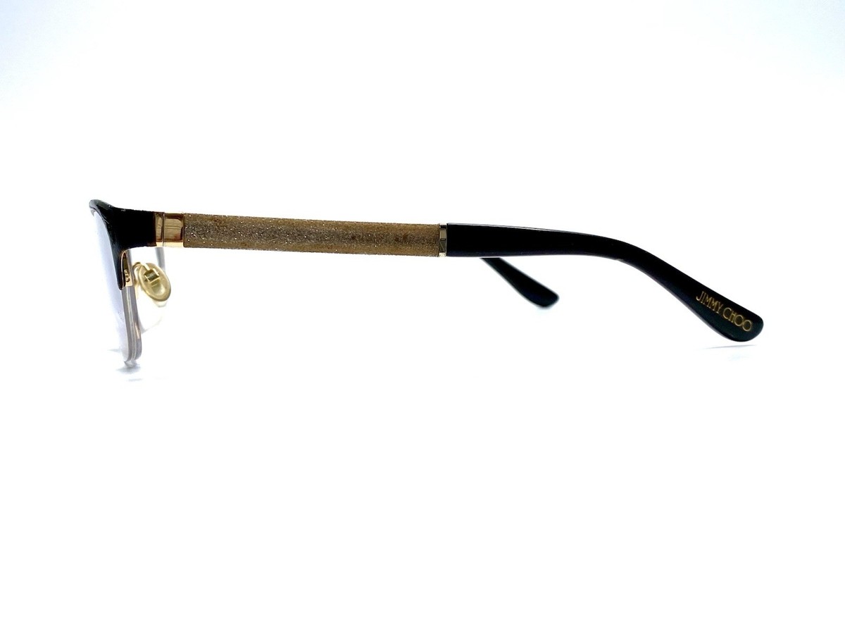 Jimmy Choo Black Sunglasses with Crystal and Gold Accents Jimmy Choo JC5030U 5000/87 Sunglasses - US main image 2