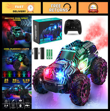 High-Speed 2.4GHz Offroad RC Car, LED Light, Rechargeable Battery, Kids Toy 3-8