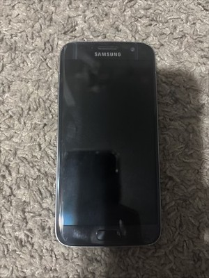 Samsung Galaxy S7 32GB, Black, 4.8'' Display, 4G LTE, Used
