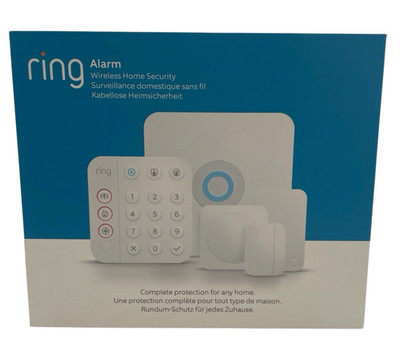 RING Alarm Security Kit 2 Gen inkl Indoor Cam Überwachungssystem Weiß 5tlg NEU