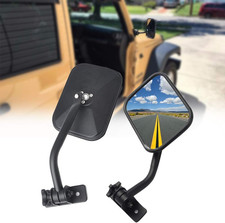 Door Off Mirror Compatible With 1997-2006 2007-2017 Jeep Wrangler Tj Jk 4x4 Off- Door Off Mirror Compatible With 1997-2006 2007-2017 Jeep Wrangler Tj Jk 4x4 Off-