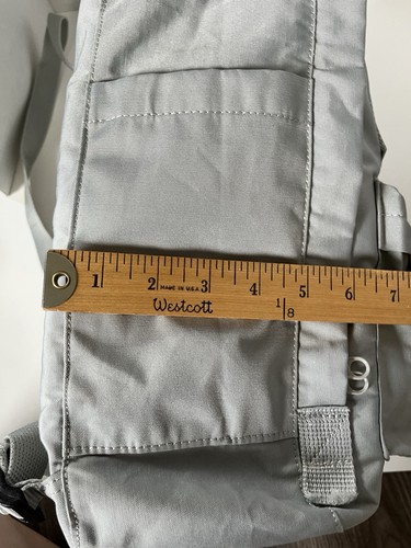 Fjällräven, Kanken Classic Rucksack Unisex Mint Grau/Grün Front & Seitentaschen - Bild 22 von 22