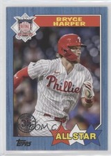 2022 Topps Series 2 1987 Topps All-Star Baseball Blue Bryce Harper #87AS-3 q2s