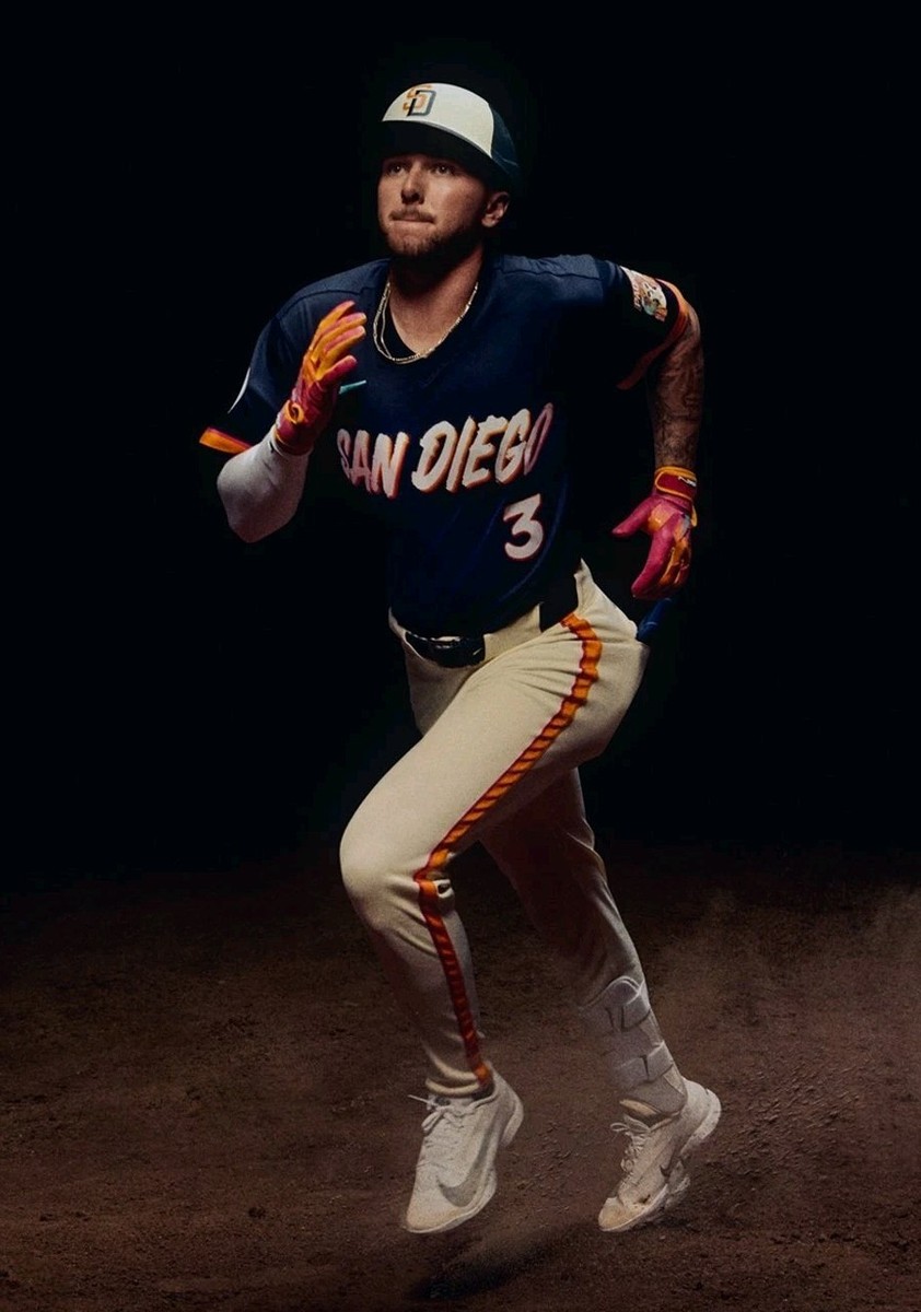 JACKSON MERRILL-San Diego 8x10 Photo New City Connect Jersey | eBay