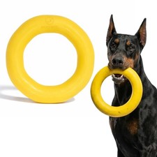Giant XL Virtually Indestructible Dog Ring - Lifetime Replacement - Tough, Du...