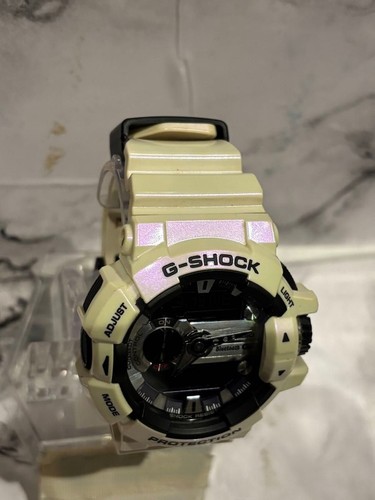 CASIO G SHOCK GBA 400 Bluetooth White Pearl - Picture 4 of 7