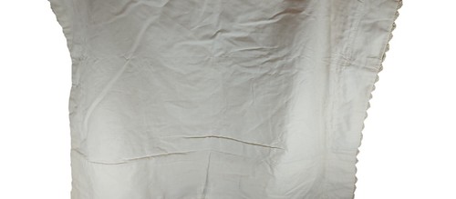 Beige Crochet Rosette Pillow Sham with Envelope Back STANDARD - Picture 13 of 14