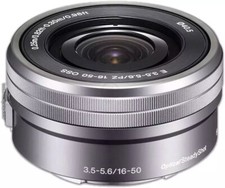 Sony E PZ 16-50mm f/3.5-5.6 OSS Lens for Sony E-Mount Cameras Silver