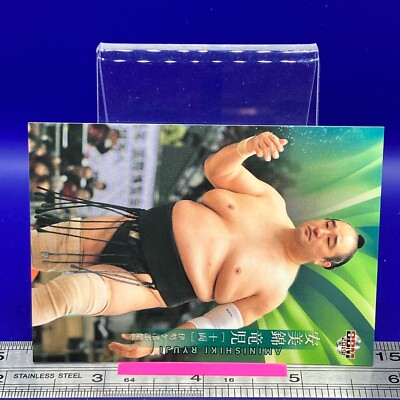 Aminishiki Ryuji 46 Sumo Wrestler Trading Card BBM 2019 TCG