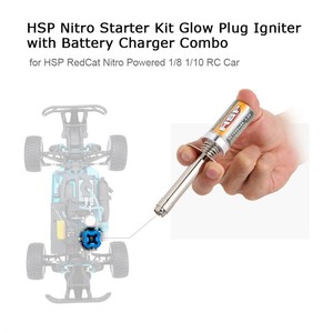 RC Nitro Starter Glow Plug Igniter for HSP Redcat 1:8 1:10 RC Model Car Accs | eBay