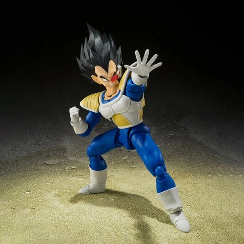 Figura de acción Bandai S.H.Figuarts Dragon Ball Z Vegeta 24000 Power Level juguete SHF - Imagen 5 de 7