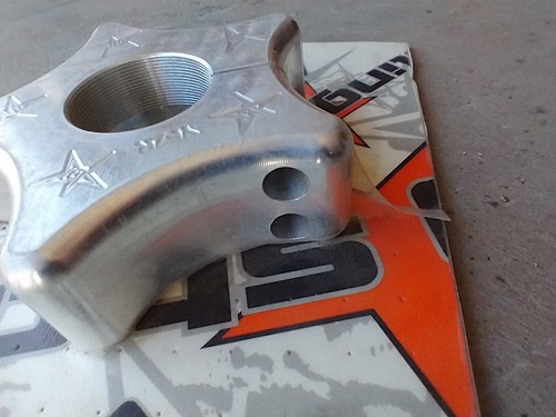 2009+ Yamaha YFZ450r Blingstar Billet Locking Rear Axle Lock Nut Locknut ATV - Picture 3 of 3