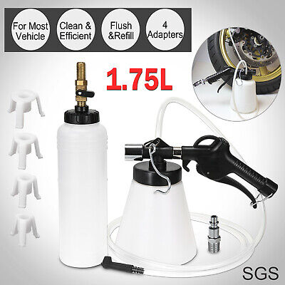 1.75L Pneumatic Brake Fluid Bleeder Pump Kit Tool Car Air Extractor Oil Bleeding