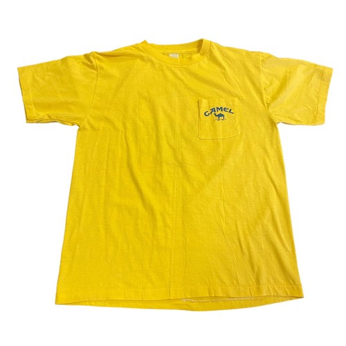 Vintage 1989 Camel Cigarettes Smooth Joe Character Pocket Tee T-Shirt XL USA - Picture 2 of 6