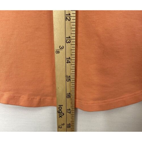 Lululemon Love Tee V-Ausschnitt T-Shirt Kurzarm Orange Größe 6 Yoga 6053 - Bild 5 von 10