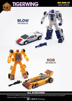 In Hand! MHZ Toys MINI-07 Tigerwing Menasor Combiner Set of 5
