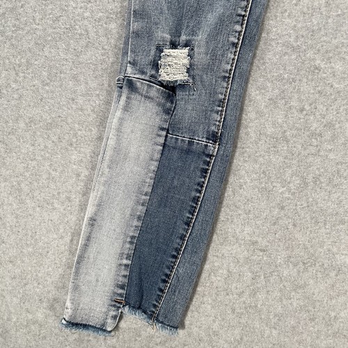 Silver Jeans Amy Size 14 Girls Distressed Denim Skinny Adjustable Waist Youth - Picture 15 of 15