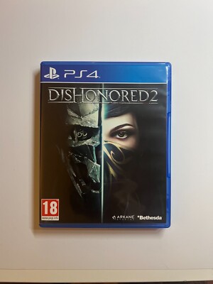 Dishonored 2 Playstation 4 PS4 Spiel 2016 PEGI 18 Bethesda Sehr Guter Zustand