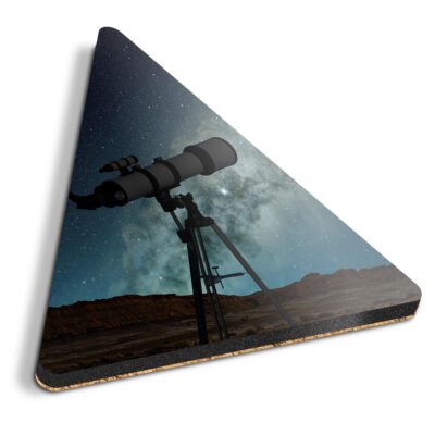 1x Triangle Coaster - Milky Way Telescope Astronomy Astrology #45732 | eBay