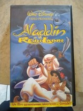 Videocassetta VHS "Alladin e il Re dei Ladri" Cartone Animato Walt Disney