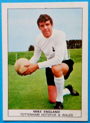 Mike England Tottenham Hotspur Blackburn Cardiff & Wales 1970 Nabisco Karte 22