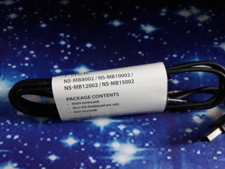 Cargador de batería móvil Insignia Micro USB C y cable de sincronización SOLO CABLE se envía gratis Foto 2 de 3