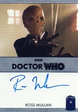 Doctor Who Series 5-7: Ross Mullan as The Silence Bordered Autograph Card