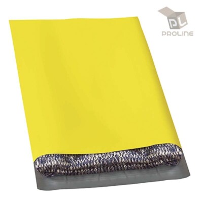 200 Yellow Poly Mailers 7.5x10.5 Shipping Bags Packaging Mailing Envelope