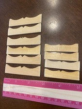 Wooden Weihnachts Christmas Windmill Carousel Pyramid Nativity Scalloped Trim Pc