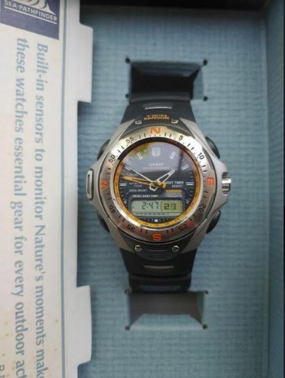casio sea pathfinder titanium