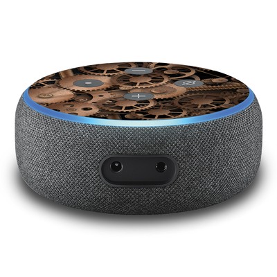 2er Set Aufkleber Complex Machinery passend für Alexa Echo Dot Gen3 R137-40