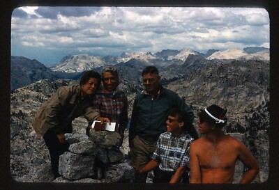 (54) 1950's Scanned Images from Slides on DVD - Sierra - Hiking - Packing 