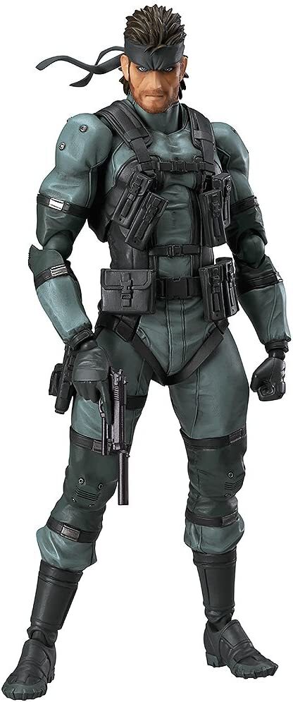 figma MGS2:SONS OF LIBERTY Solid Snake Painted Posable
