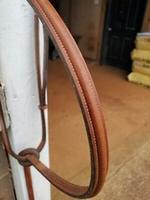 Used English Raised leather New Cavalry Standing Martingale