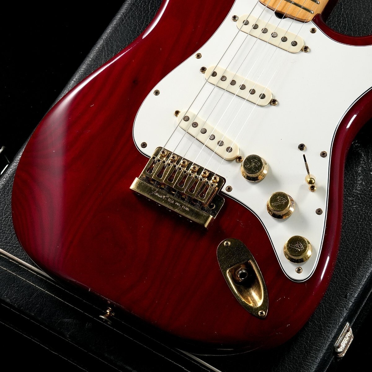 Fender Stratocaster ワインレッド+Plastiqueアンプ Fender
