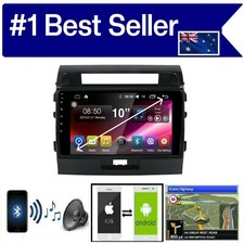 for TOYOTA LANDCRUISER 200 SERIES 2007-11 GPS CARPLAY ANDROID AUTO DAB TPMS DVRs
