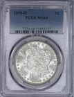 1898-O Morgan Silver Dollar $1 PCGS MS64 - PQ