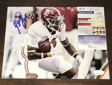 Jojo Earle Signed Autographed 8x10 Photo Alabama Roll Tide JSA N2
