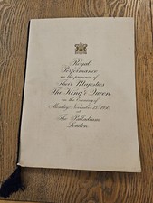 Royal Variety Performance at the Palladium Theatre programme Nov 13th 1950