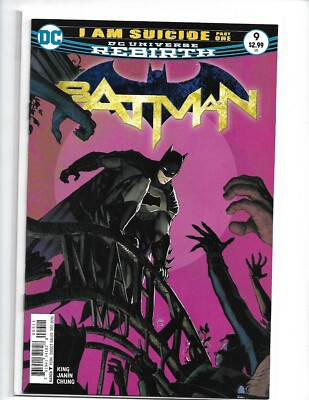 DC Universe Rebirth Batman #9 NM DC Comics 2016 nw103