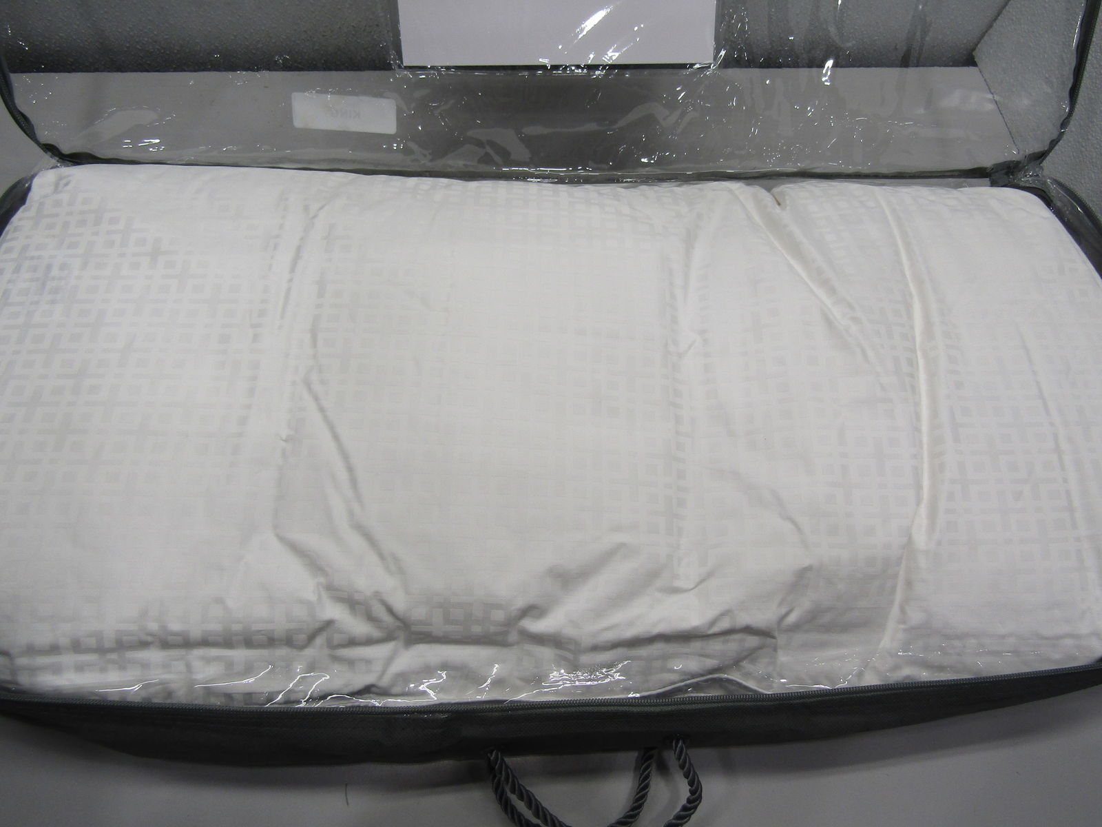 Hotel Collection European White Goose Down Pillow King eBay