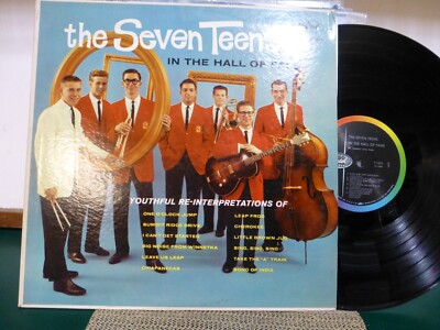 THE SEVEN TEENS HALL OF FAME SWING JAZZ  FAVORITES  NEAR MINT   LP