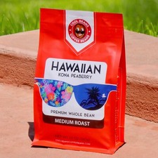 100 Kona Hawaiian Peaberry Medium Roasted 12oz